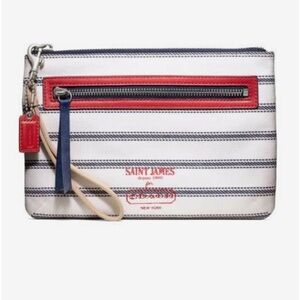 Coach x St James Zippered Wristlet